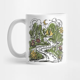 Hand Sketched Mug